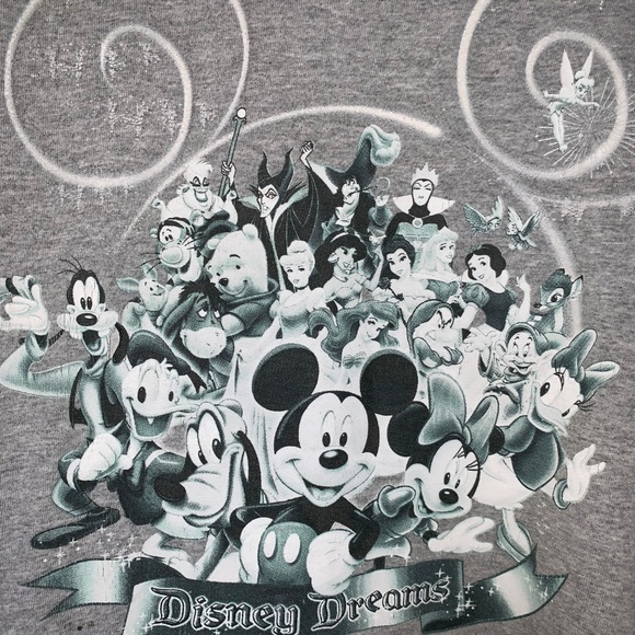 2/$20 DISNEY Dreams Florida Grey Top - Picture 3 of 8